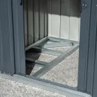 Domek ogrodowy z drzwiami zawiasowymi w różnych rozmiarach - Szczeniak Viadurini