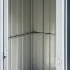 Domek ogrodowy z drzwiami zawiasowymi w różnych rozmiarach - Szczeniak Viadurini