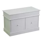 Drewniana komoda wewnętrzna z 2 szufladami - Meduse Viadurini