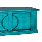 Skrzynia z fornirowanego drewna z różnymi wykończeniami Made in Italy - Krishna Viadurini