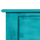 Skrzynia z fornirowanego drewna z różnymi wykończeniami Made in Italy - Krishna Viadurini