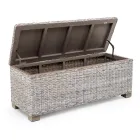 Skrzynia zewnętrzna z naturalnego włókna Kubù - Nogitsune Viadurini