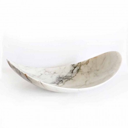 Centralny element z marmuru Paonazzo z Made in Italy Design - Libeccio Viadurini