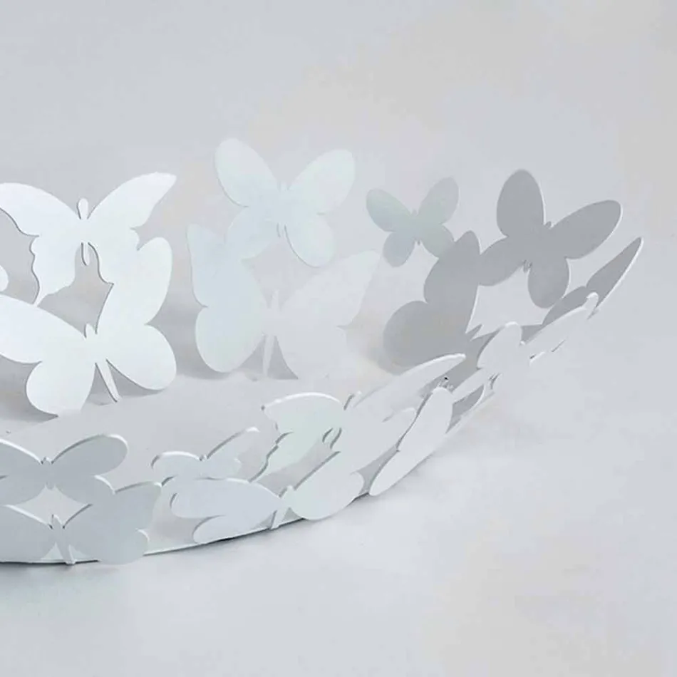 Nowoczesne owalne centralne białe lub beżowe żelazo Made in Italy - Leiden Viadurini