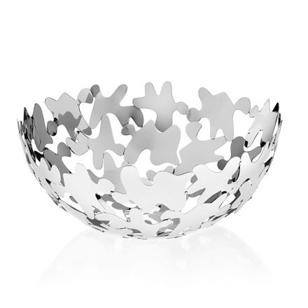 Okrągły Centralny Współczesny Design Zdobiony Srebrnym Metalem - Cordoba Viadurini