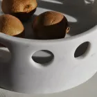 Satynowa marmurowa ozdoba/taca kieszonkowa Made in Italy - Hinata Viadurini