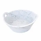 Kosz z białego marmuru Carrara włoskiego luksusowego designu - Tinozzo Viadurini