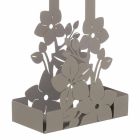 Kosz na kwiaty w kształcie nowoczesnego żelaznego kubka Made in Italy - Marken Viadurini