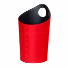 Kosz na odpady z recyklingu papieru w ręcznie robionej skórze Ambrogio Viadurini