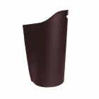 Uchwyt pellet kryty kosz skórzany 15 kg Sapel projekt Viadurini