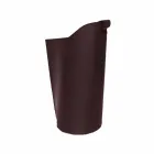 Uchwyt pellet kryty kosz skórzany 15 kg Sapel projekt Viadurini