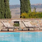 Szezlong zewnętrzny z żelaza i ręcznie robionej tkaniny Made in Italy - Relax Viadurini