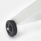 Szezlong zewnętrzny z materiału tekstylnego i aluminium na kółkach, 4 sztuki - Babilonia Viadurini