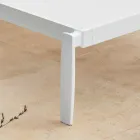 Leżak ogrodowy z lub bez wysokiej jakości materaca - Filomenalet Viadurini