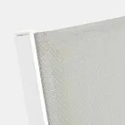 Szezlong ogrodowy z kółkami i odchylanym oparciem, 4 sztuki - Babilonia Viadurini