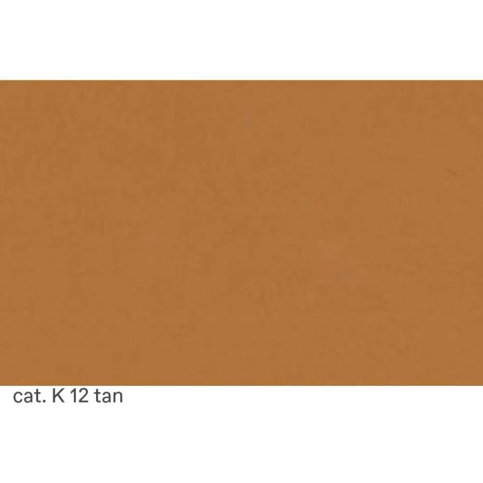 Skórzany szezlong z chromowaną stalową konstrukcją Made in Italy - Bejrut Viadurini