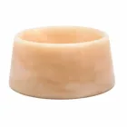 Nowoczesna miska dla psa i kota z różowego marmuru Portugalia lub zielonego marmuru z Gwatemali - Catt Viadurini