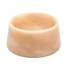 Nowoczesna miska dla psa i kota z różowego marmuru Portugalia lub zielonego marmuru z Gwatemali - Catt Viadurini