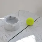 Marmurowa miska dla psa/kota Made in Italy - Komi Viadurini