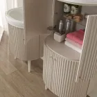 Kolumna z czterema drzwiami z przetwarzaniem Cannetté Made in Italy - Candy Viadurini