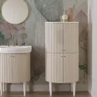 Kolumna z czterema drzwiami z przetwarzaniem Cannetté Made in Italy - Candy Viadurini