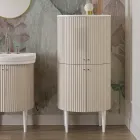 Kolumna z czterema drzwiami z przetwarzaniem Cannetté Made in Italy - Candy Viadurini