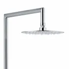 Mosiężna kolumna prysznicowa z głowicą prysznicową i prysznicem ABS Made in Italy - Padula Viadurini