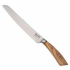 Nóż do chleba Artisan z rogiem lub drewnianą rączką Made in Italy - Pane Viadurini