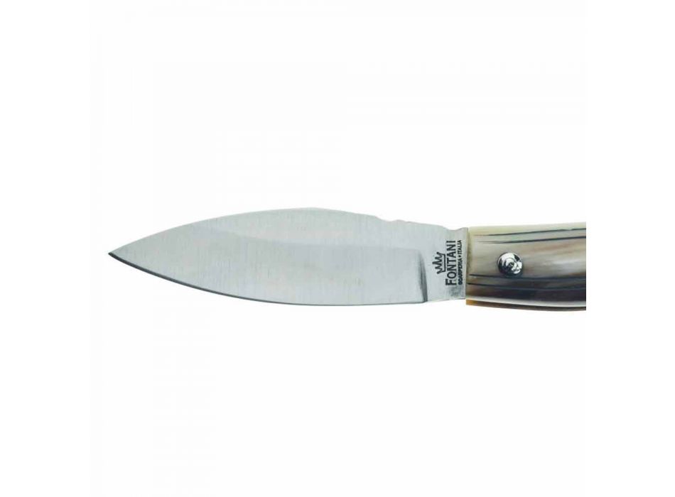 Ręcznie robione ostrze noża ze stali Maremma Made in Italy - Remma Viadurini