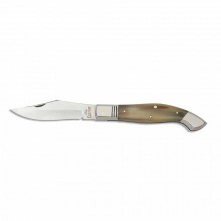 Nóż Maresciall z ręcznie robionym zamknięciem sprężynowym Made in Italy - Morzo Viadurini