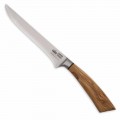 Nóż do trybowania z drewnianą rączką lub rogiem wołowym Made in Italy - Posca