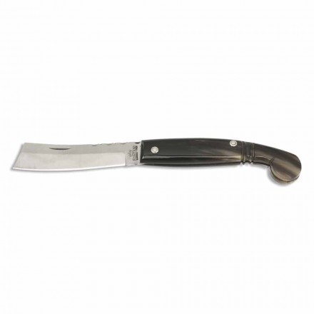 Nóż Rasolino ze stalowym ostrzem o długości 9 cm Wyprodukowano we Włoszech - Rosolino Viadurini