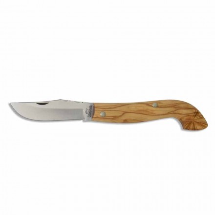 Senese nóż z blokadą sprężynową i stalowym ostrzem Made in Italy - Ghibo Viadurini