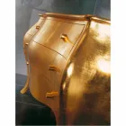 Komoda 3 szuflady z litego drewna z litego drewna, wykonana we Włoszech, Giotto Viadurini