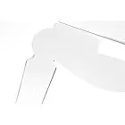 Stolik nocny Artisan z przezroczystego pleksiglasu Classic Design - Salino Viadurini