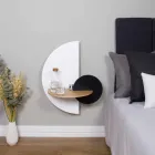 Nowoczesny modularny stolik nocny ze sklejki Elegancki i wszechstronny design - Ramia Viadurini