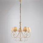 Draco, lśniący dodatek ze szkła i metalu wyprodukowany we Włoszech, o eleganckim smaku. Viadurini