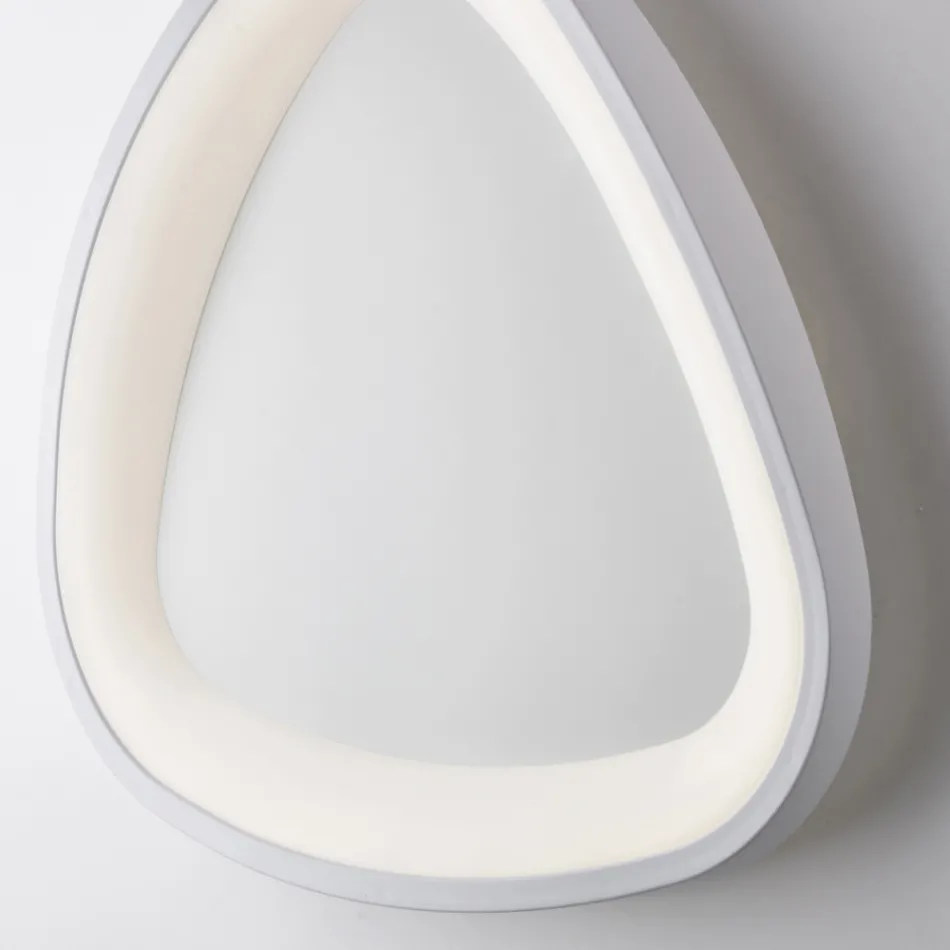 Voyager, wyrafinowana włoska lampa wykonana ze szkła i metalu. Viadurini