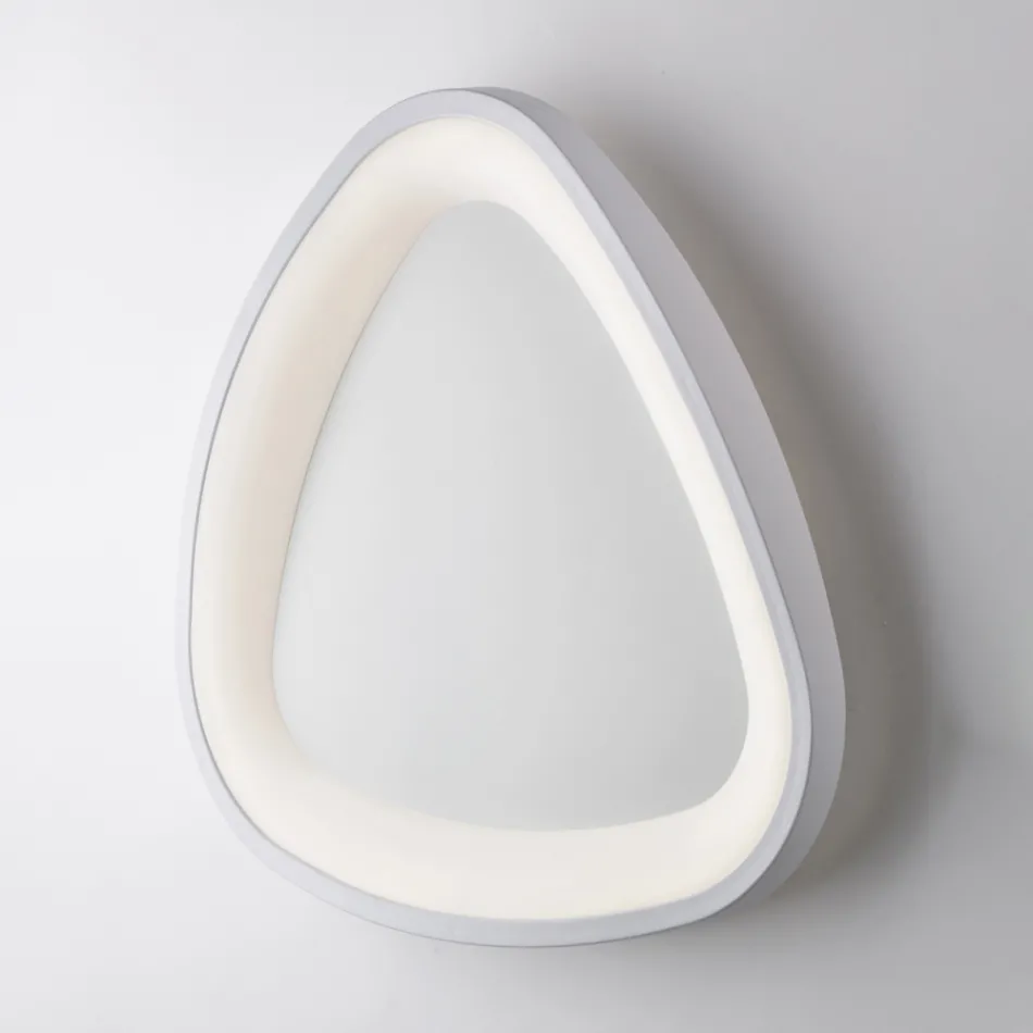 Voyager, wyrafinowana włoska lampa wykonana ze szkła i metalu. Viadurini