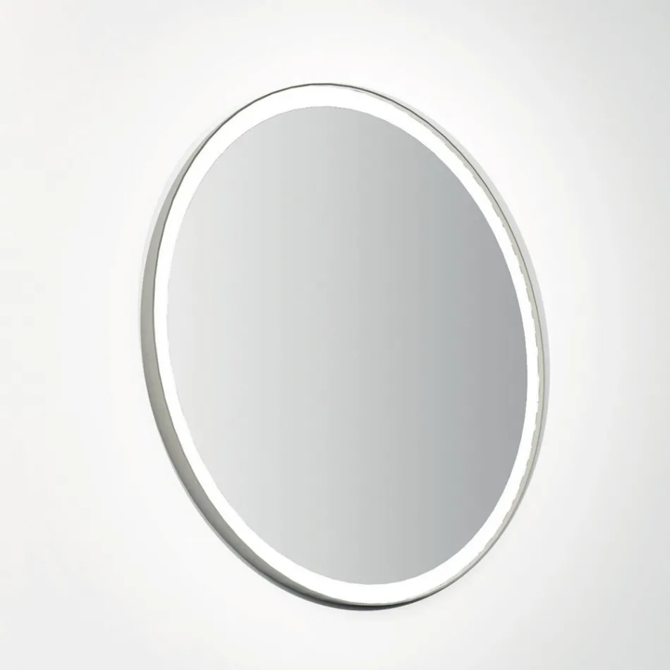 Kompozycja 3 Meble łazienkowe z metalu i Ecolegno Luxury Oak - Cizco Viadurini