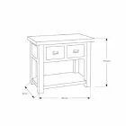 Kompozycja 3 Meble łazienkowe z drewna tekowego z umywalką z żywicy - Essence Viadurini