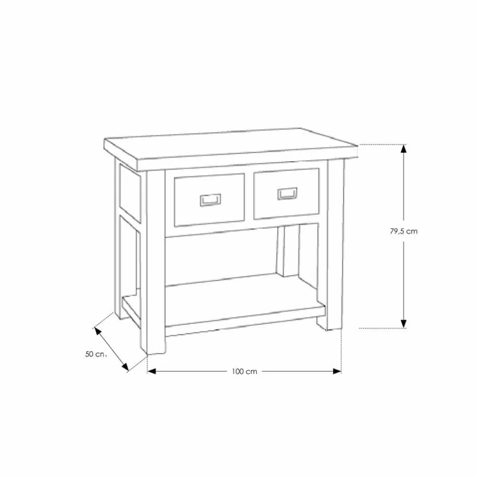 Kompozycja 3 Meble łazienkowe z drewna tekowego z umywalką z żywicy - Essence Viadurini