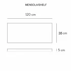 Kompozycja 3 Zawieszone meble łazienkowe z kamionki porcelanowej 4 Wykończenia - Rambina Viadurini