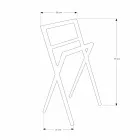 Kompozycja 4 Meble łazienkowe z drewna tekowego i chromowanej stali - Beatles Viadurini