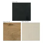 Nowoczesna kompozycja ścienna z płyty MDF Made in Italy - Kristin Viadurini