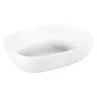 Biała kompozycja łazienkowa z podporą na ziemi i akcesoriami projektowymi - Georges Viadurini