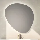 Kompozycja łazienkowa z 2 szufladami, 2 otwartymi przegrodami i umywalką - Elios Viadurini