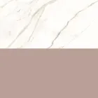 Kompozycja łazienkowa z szufladą w kolorze pudrowego różu i umywalką z Calacatta - Elios Viadurini