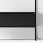 Kompozycja łazienkowa Umywalka z ceramiki i lustra Made in Italy - Hoscar Viadurini