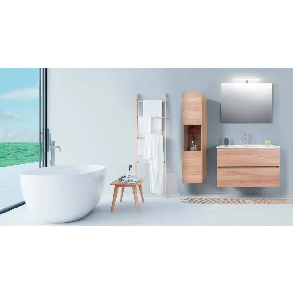 Zawieszona kompozycja w melaminie Light Olmo - Becky Viadurini